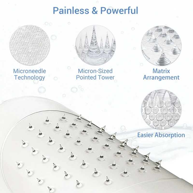 1Pair Acid Microneedle Eye Pat - Microneedle Patch Eye ulasan dan harga