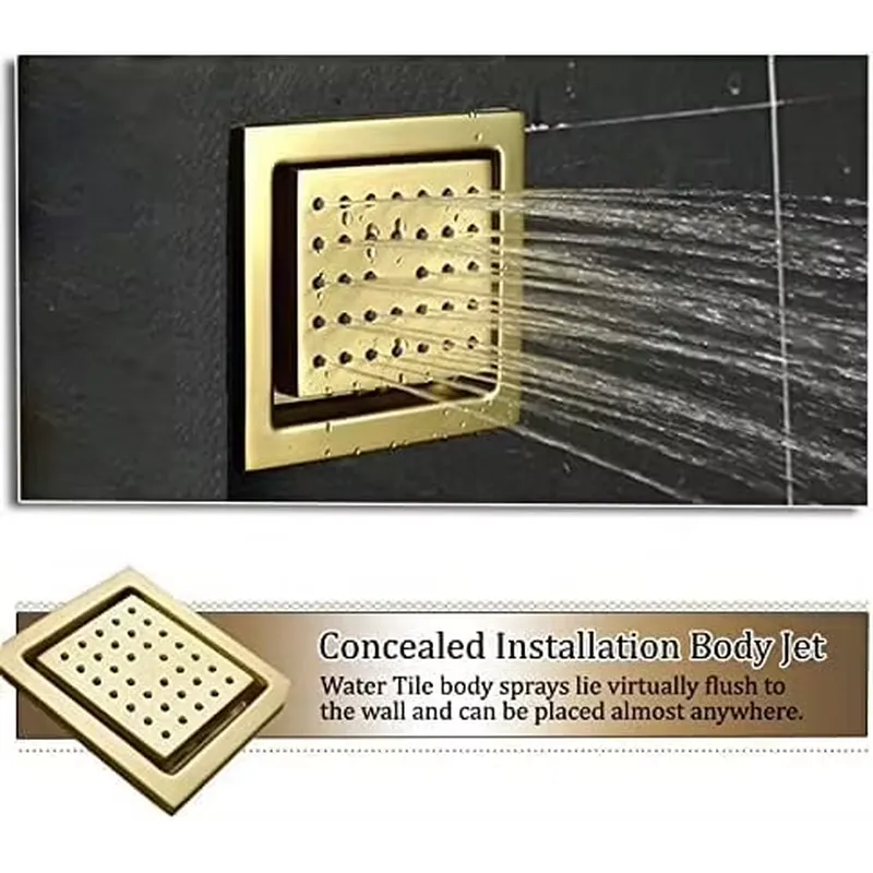 Smart LED Shower Set Bathroom  - Spa & Wellness Jura Resort Centre De Loisirs Des Franches Montagnes ulasan dan harga